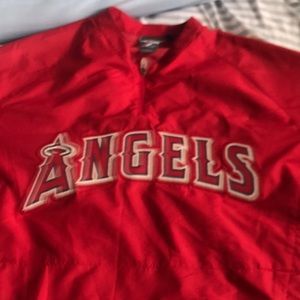 Angels half zip windbreaker
